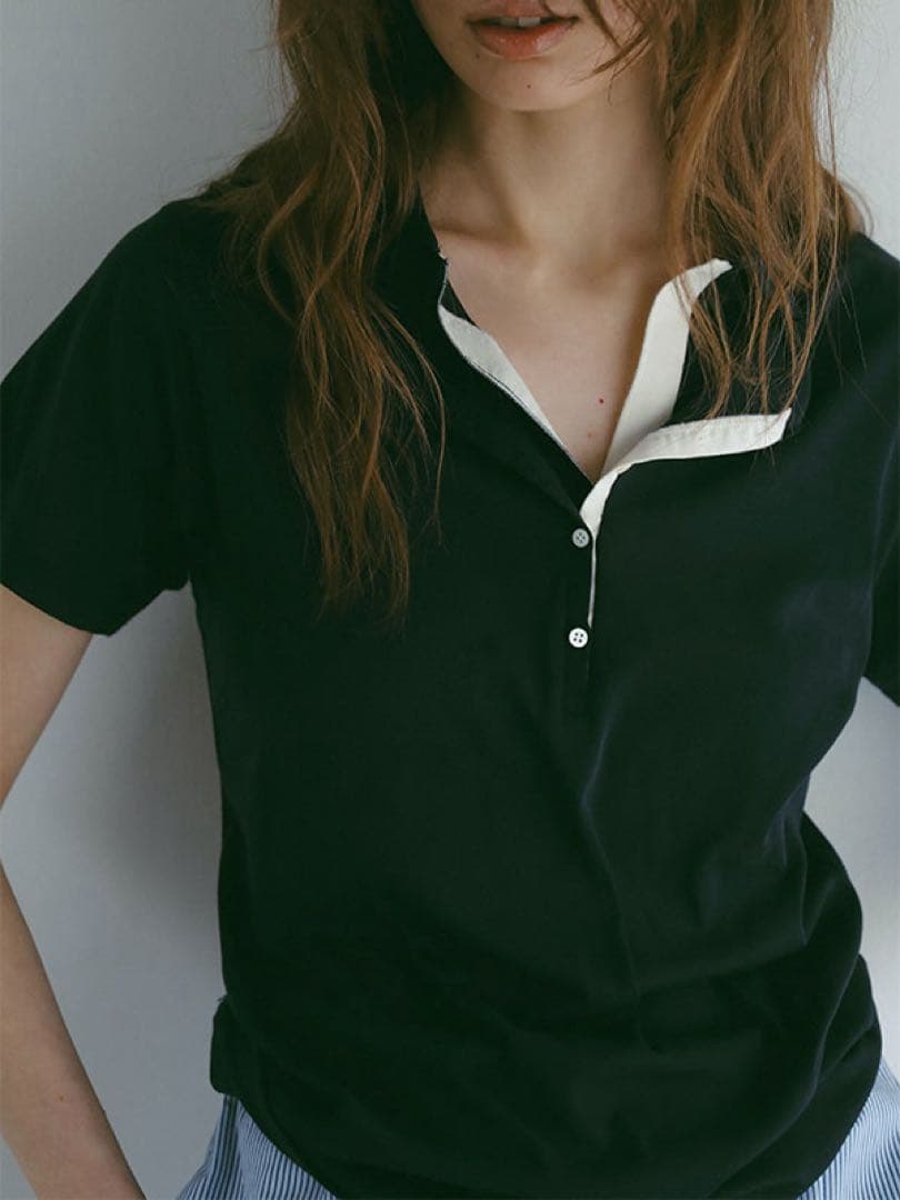 etre tokyo ヘンリーポロレイヤードセットプルオーバー