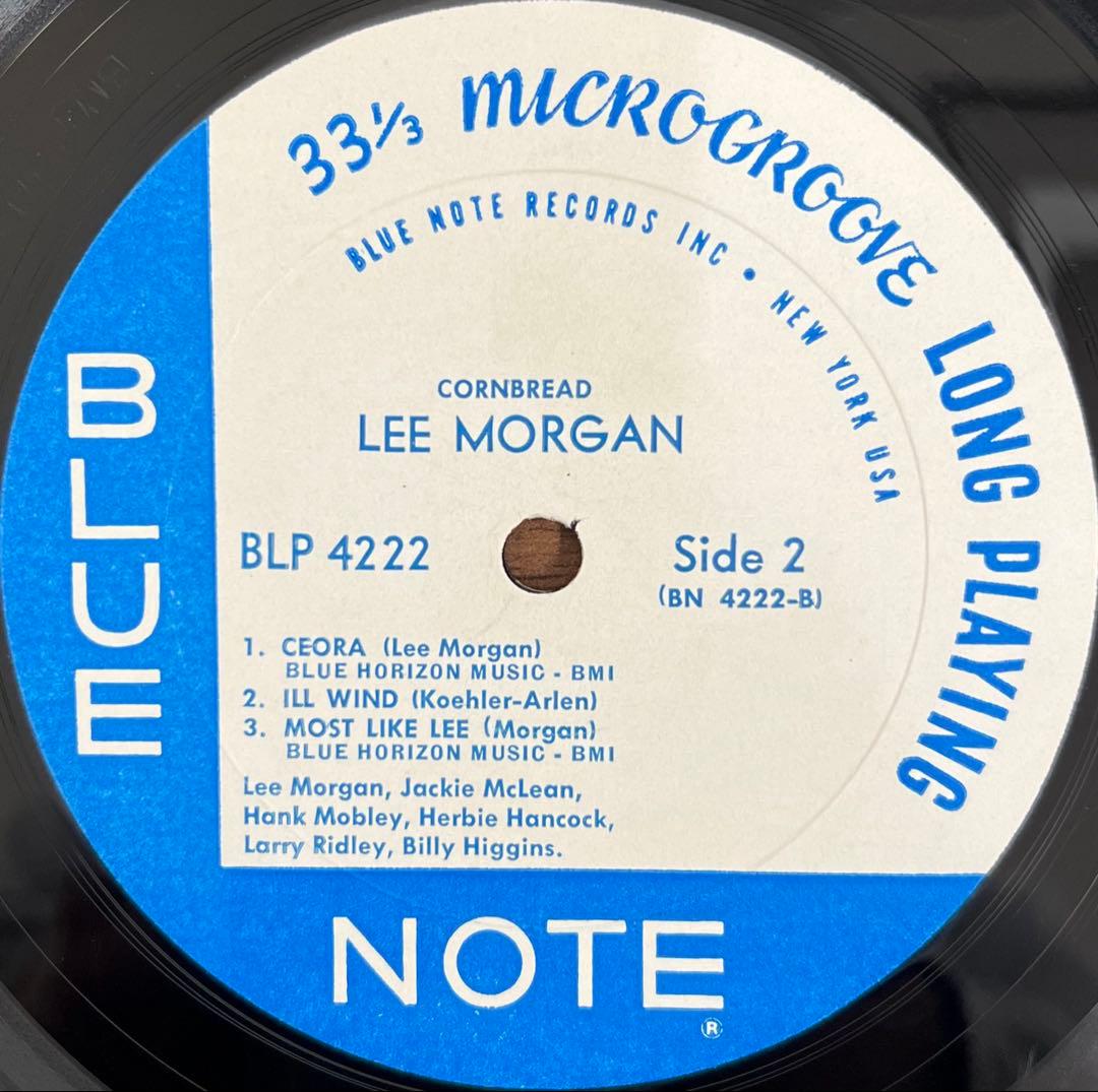 【LP/US初版】Lee Morgan / Cornbread