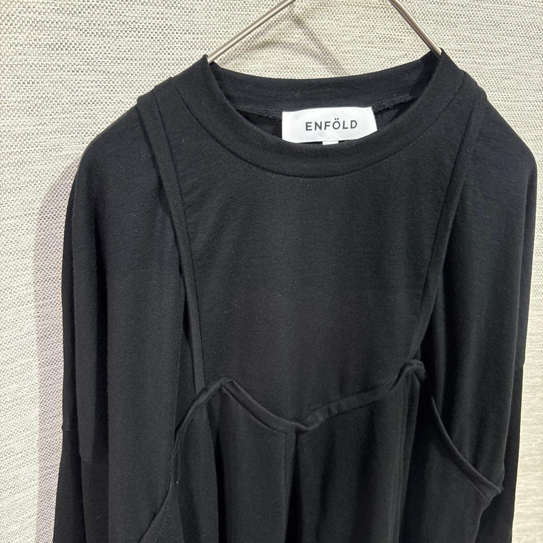 【試着のみタグ付き】ENFOLD MEMORY-HEM PULLOVER