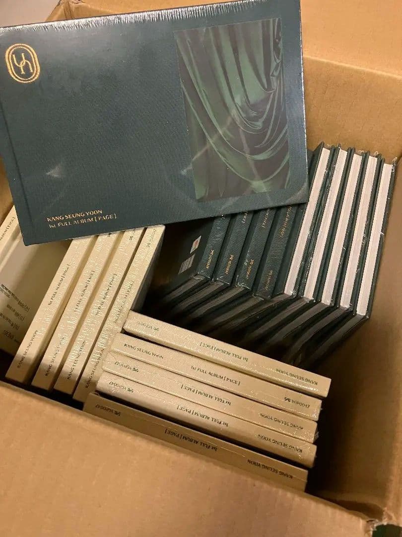 【新品未開封・まとめ売り】KAN SEUNG YOON / PAGE（20枚）