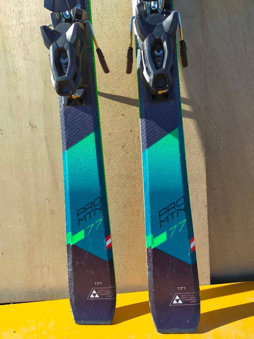 FISCHER フィッシャー　PRO MTN 77 スキー板 バインディング付き