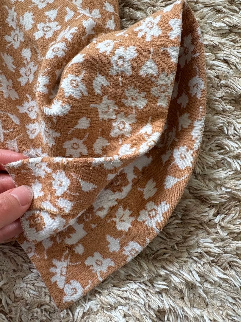 very brain フラワージャガードパンツ