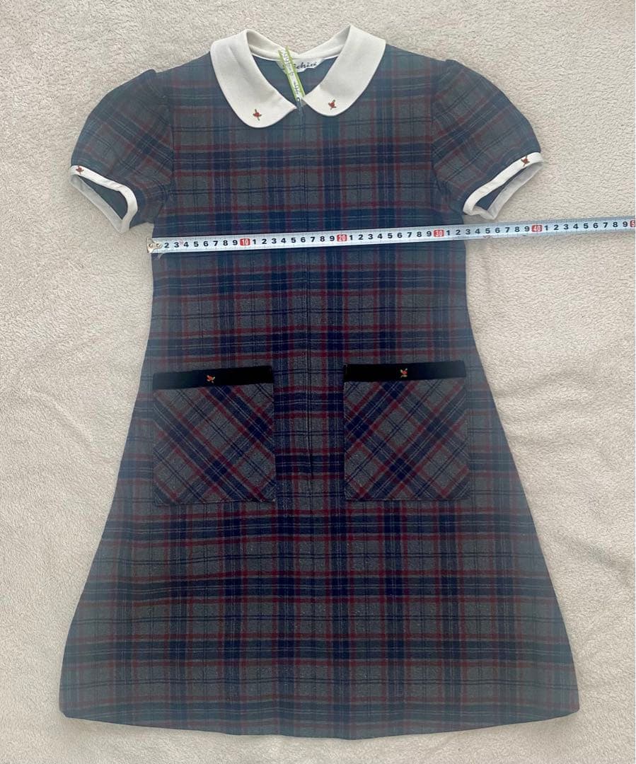 Shichiri 荻窪 七里　半袖ワンピース Lサイズ