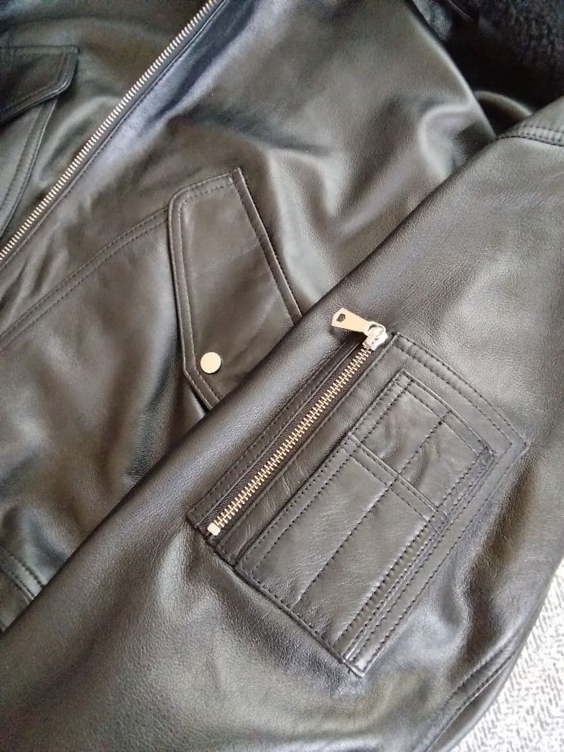 MAISON SPECIAL　レザームートン　フライトジャケット