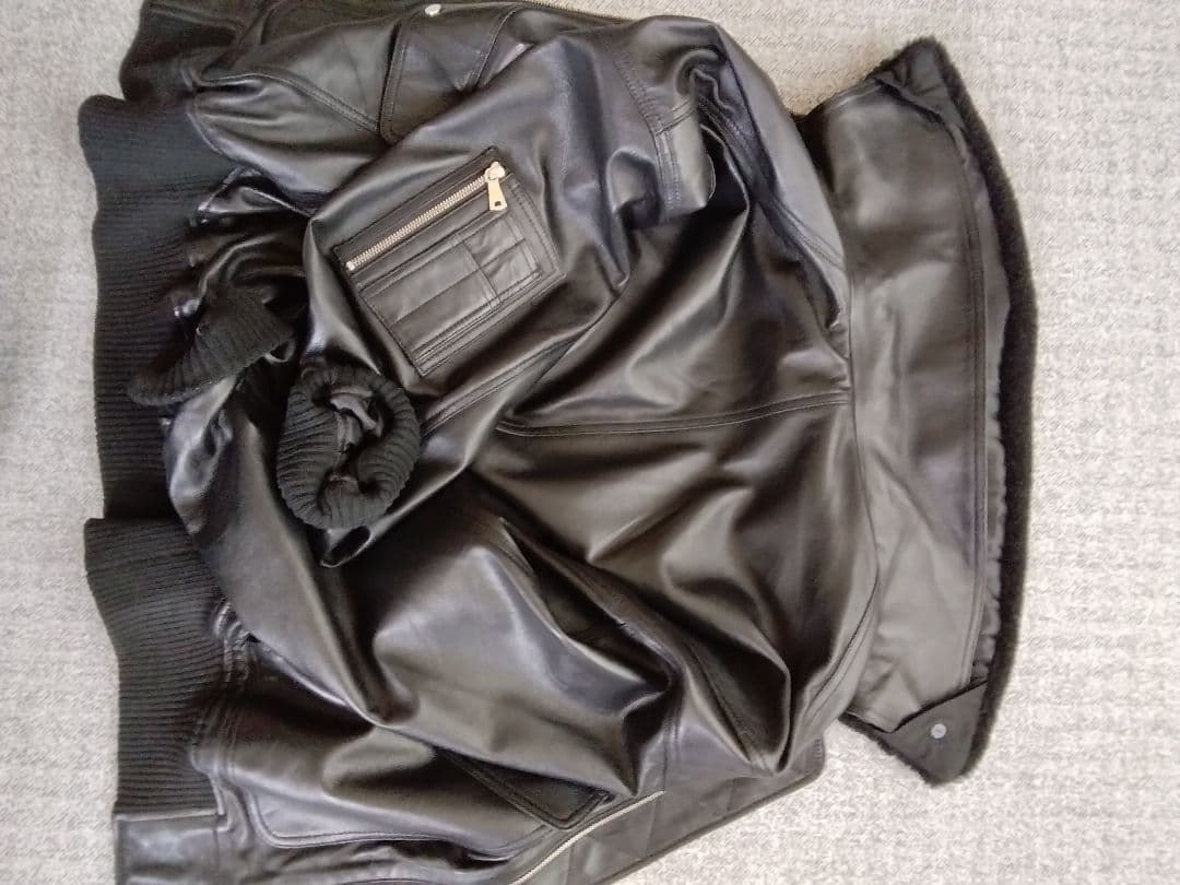 MAISON SPECIAL　レザームートン　フライトジャケット