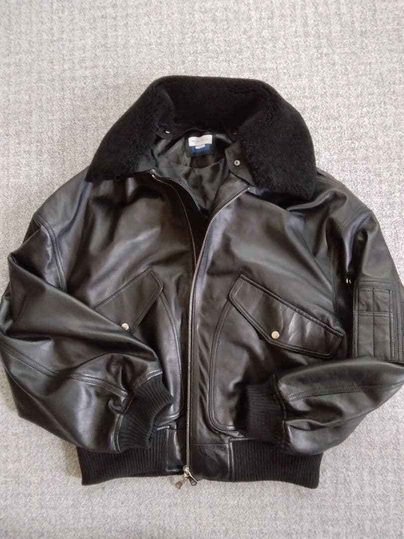 MAISON SPECIAL　レザームートン　フライトジャケット