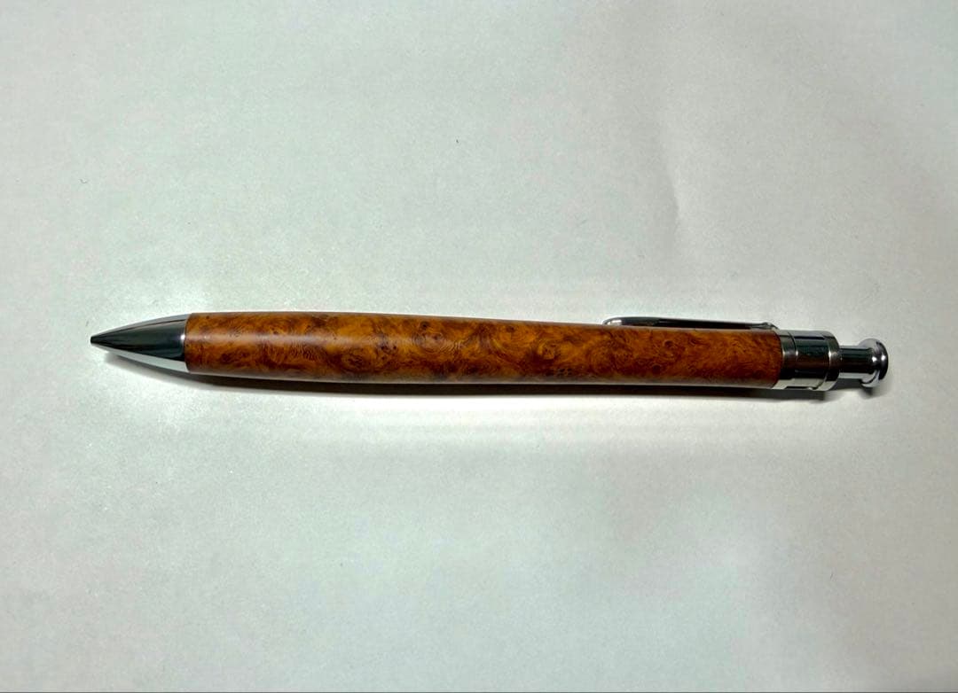 【工房楔】 ペンシル楔 花梨瘤杢 0.5mmシャーペン