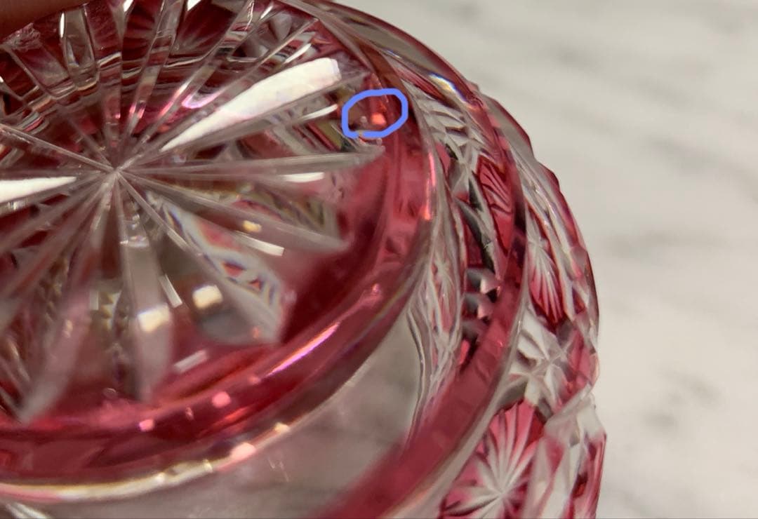 薩摩切子　クリスタル