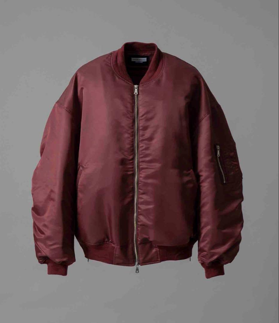 MAISON SPECIALプライムオーバーナイロンMA-1ボンバージャケット