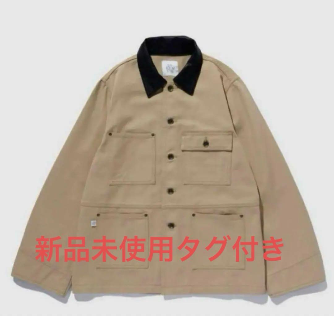 ECO Leather collarカバーオール　searoomlynn