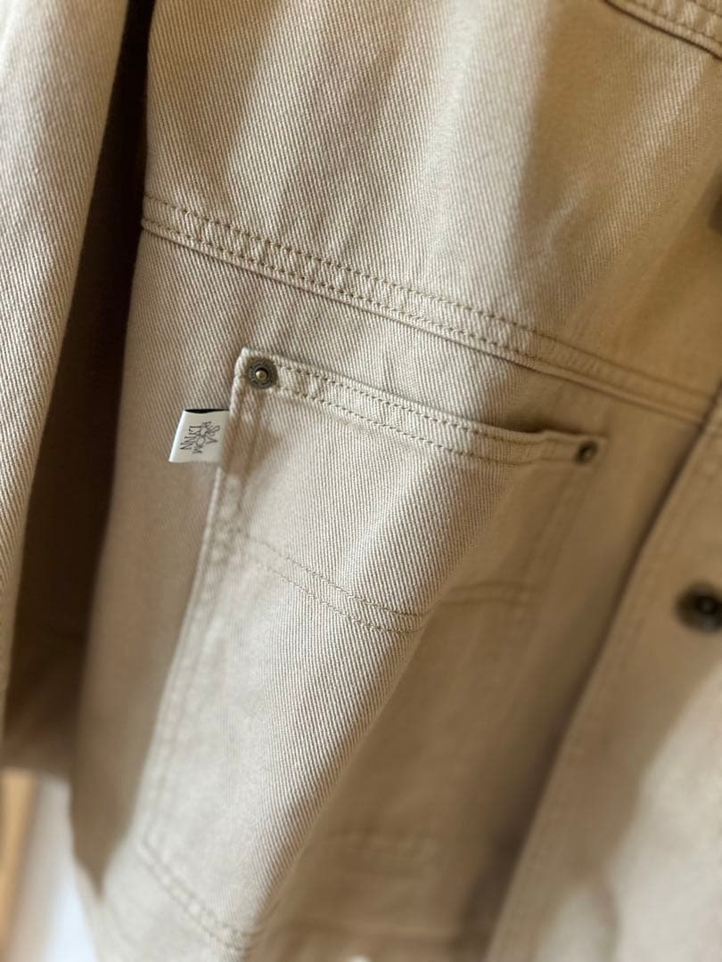 ECO Leather collarカバーオール　searoomlynn