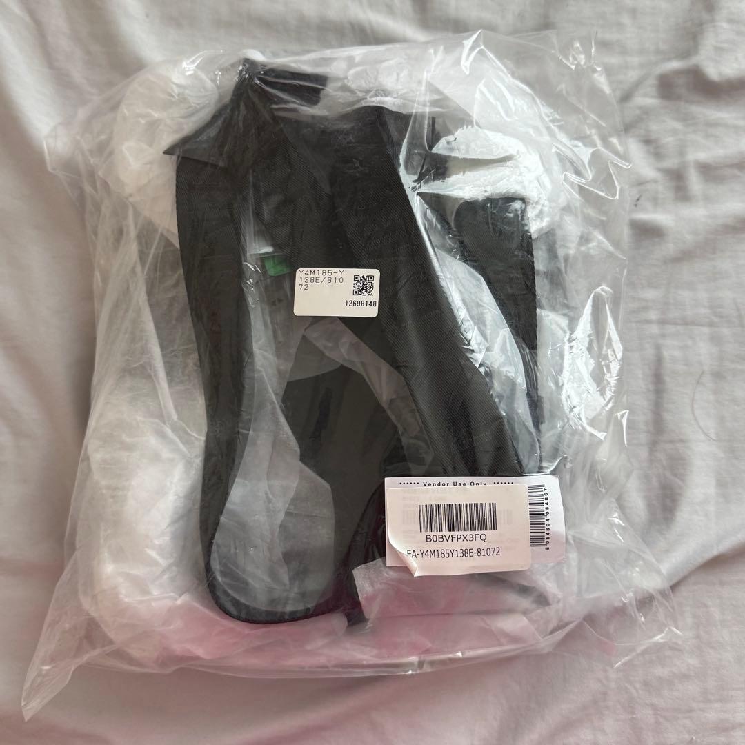 値下げ！エンポリオアルマーニ ショルダーバッグ BLACK メンズ ギフトにも◎