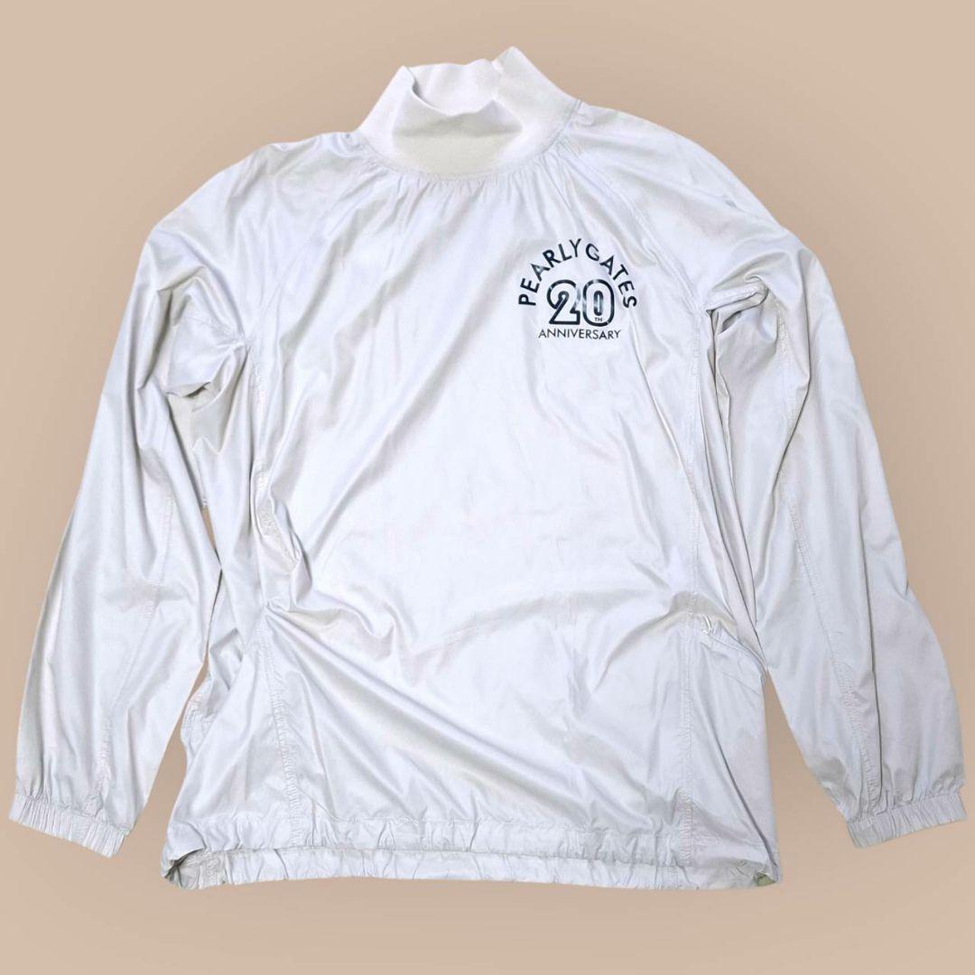 パーリーゲイツ スニード ポリエステル　XL アイボリー 極薄 手洗い洗濯済