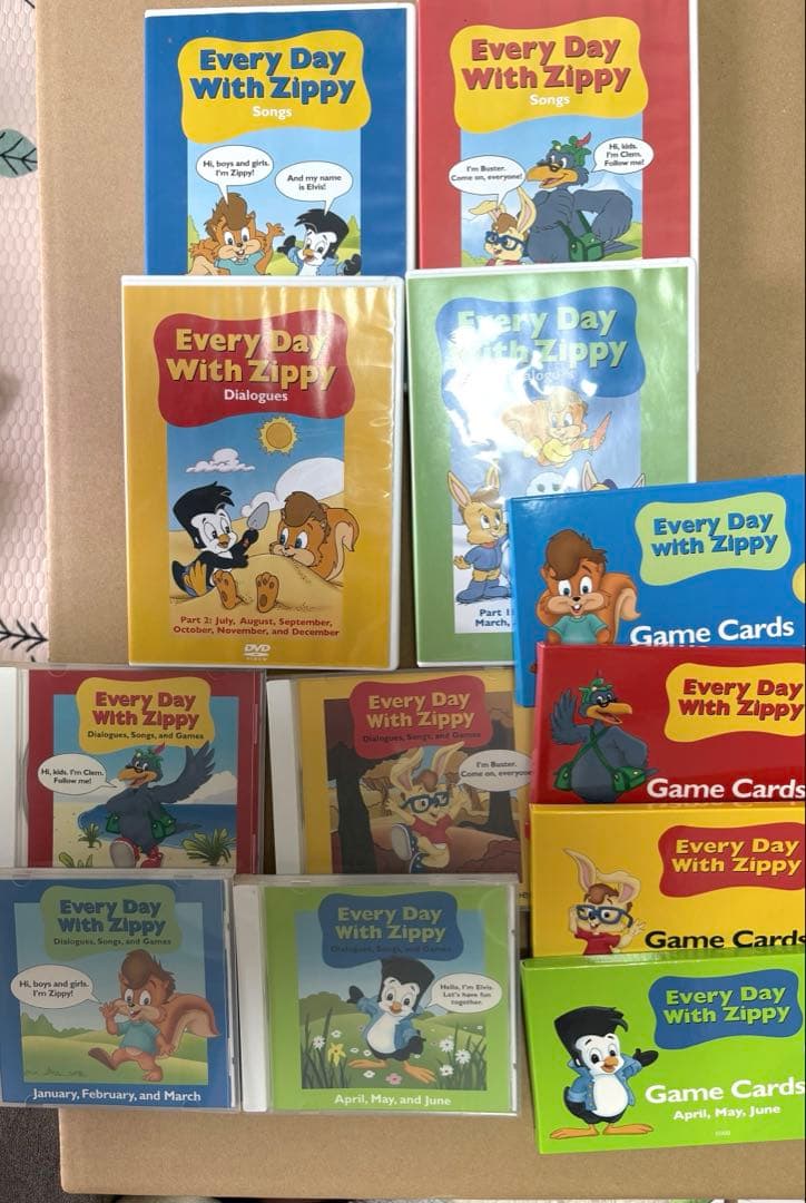 【美品】every day with zippy DVD CD カードセット