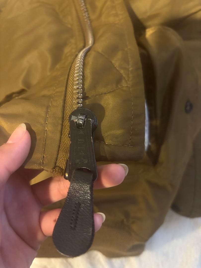 Alpha MA-1 【USA製】90s 旧タグ　ゴールド