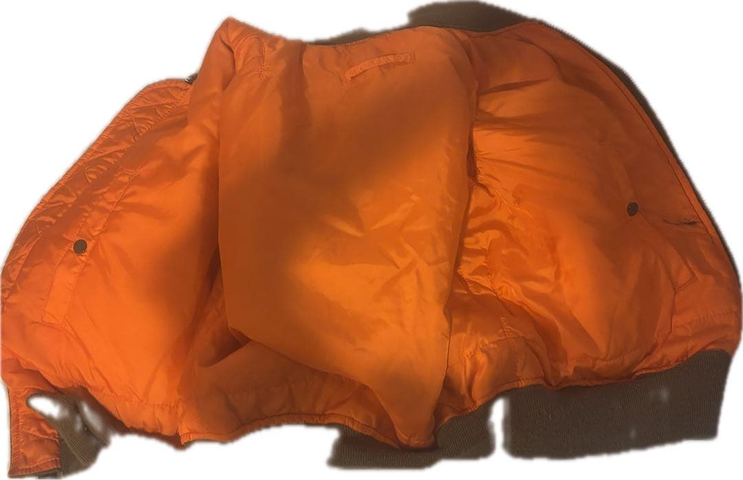 Alpha MA-1 【USA製】90s 旧タグ　ゴールド