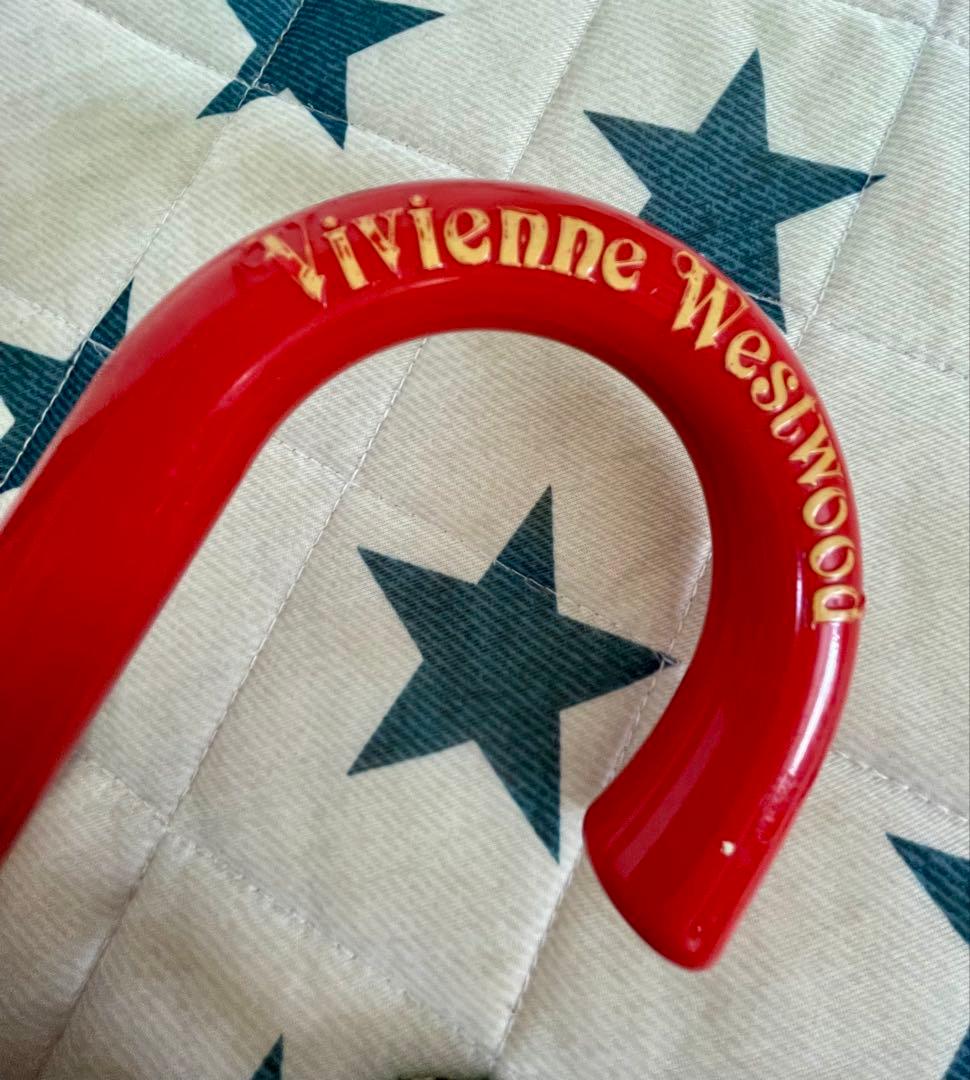 【レア】♡ヴィヴィアンウエストウッド♡長傘　マックマラタータンチェック柄