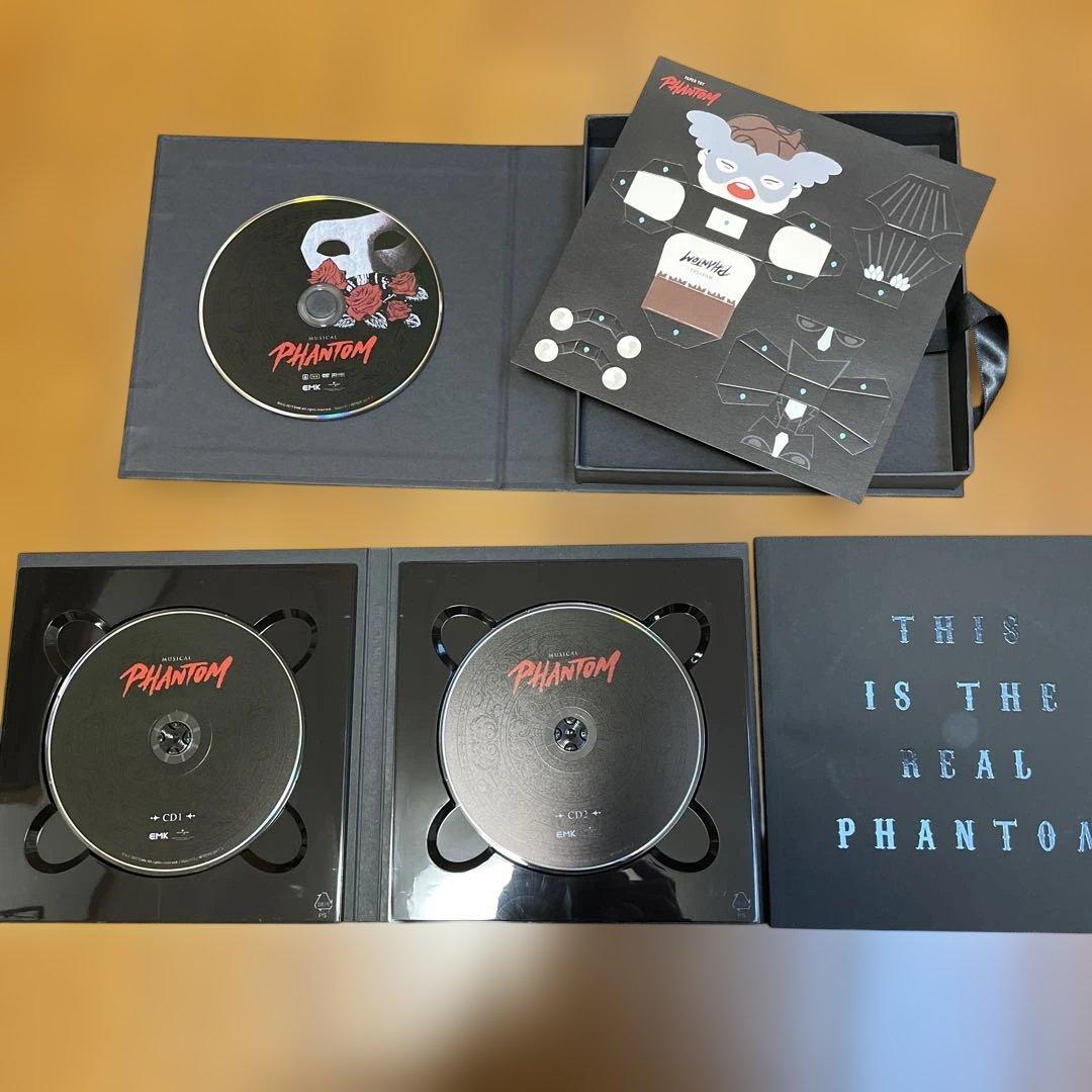 韓国ミュージカル ファントムCD＋DVDパク・ウンテver.