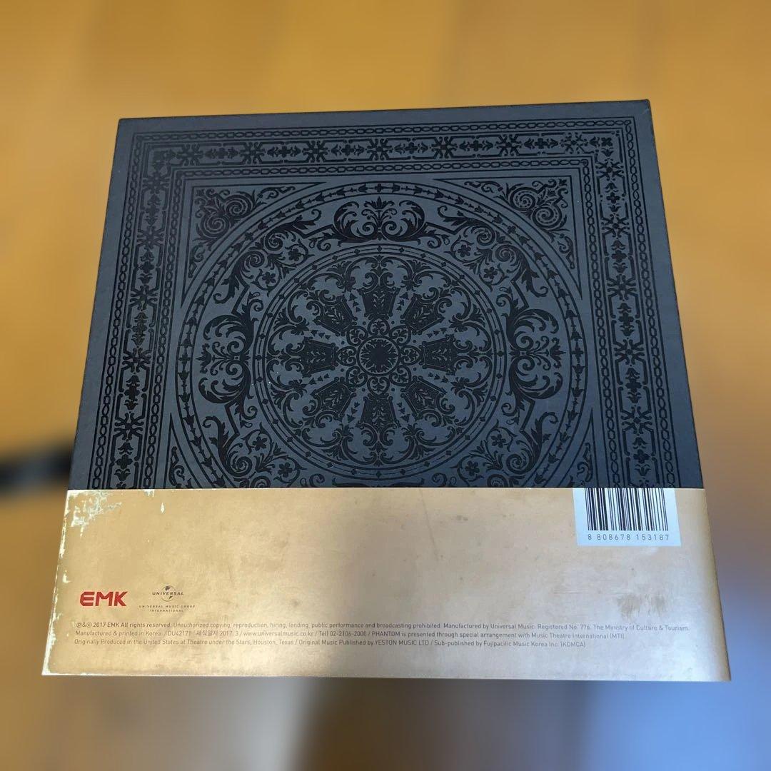 韓国ミュージカル ファントムCD＋DVDパク・ウンテver.