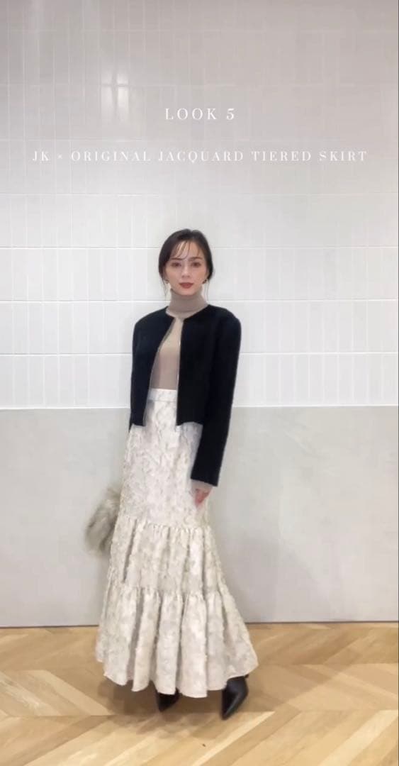 anuans アニュアンス ウールダブルクロスリバーショートジャケット