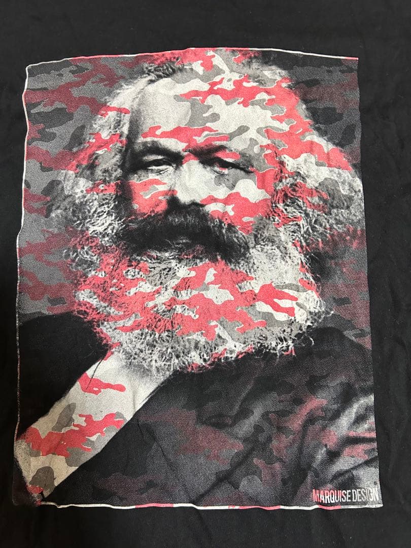 マルクス　tシャツ　サイズXL 美品　AFFA fragment 革命家