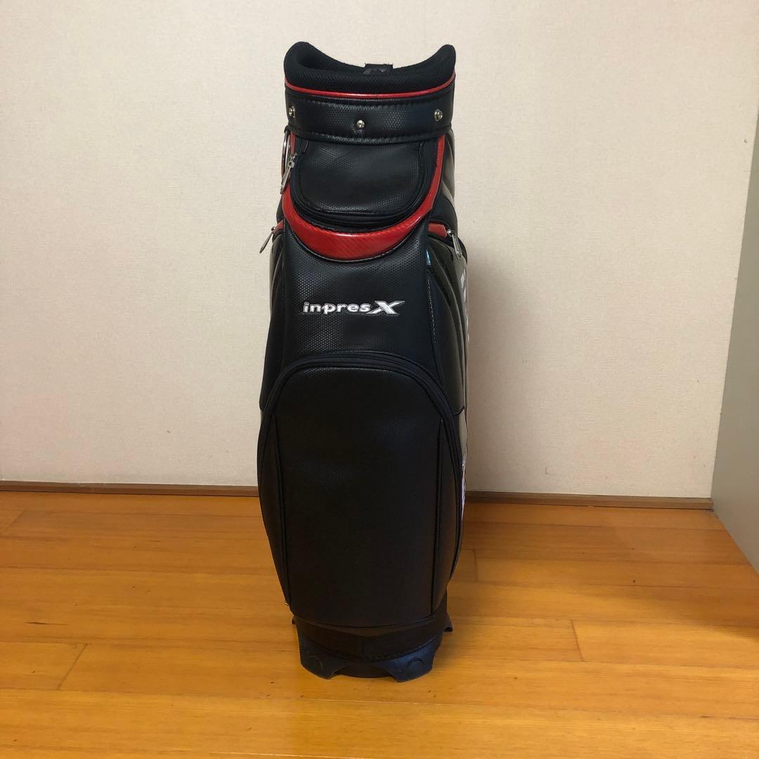 ヤマハ YAMAHA inpres キャディバッグ ブラック フード無し