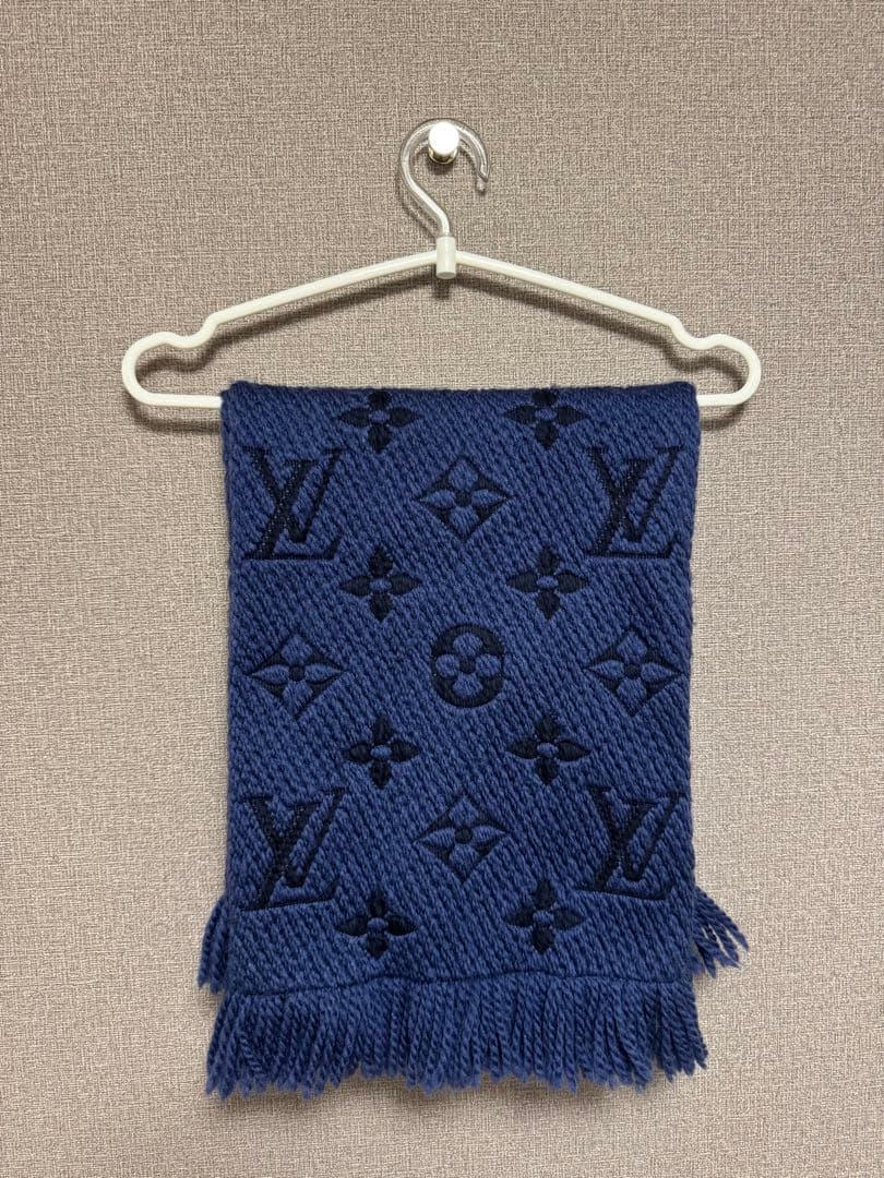☆LOUIS VUITTON ☆ネイビー マフラー