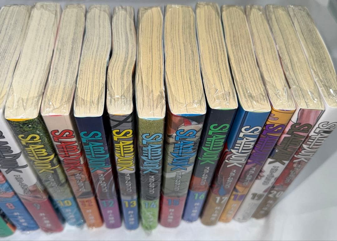 全巻新品未開封品 SLAM DUNK 新装再編版 全20巻 セット+映画本