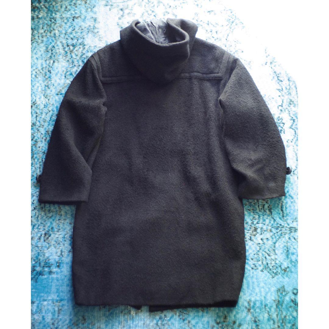 ジャケット・アウター 90s \"GFF\" black wool design wide coat