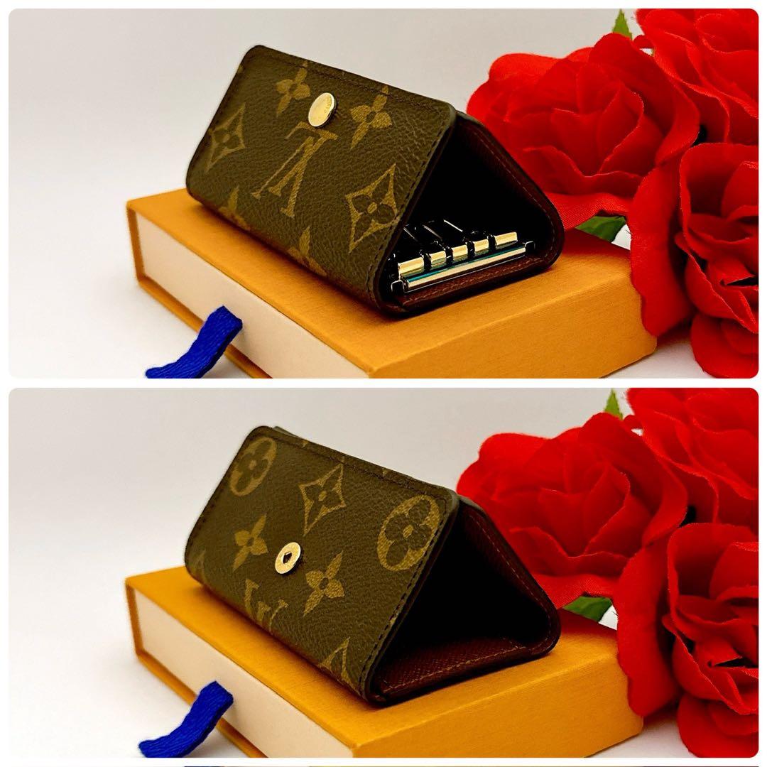 ルイヴィトン　モノグラム　4連キーケース　ミュルティクレ　正規品