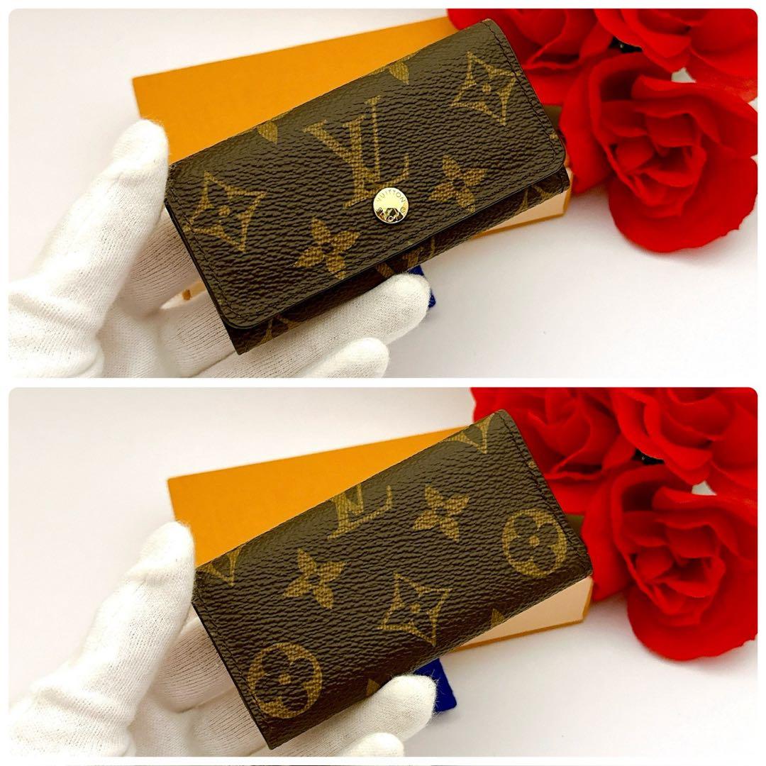 ルイヴィトン　モノグラム　4連キーケース　ミュルティクレ　正規品