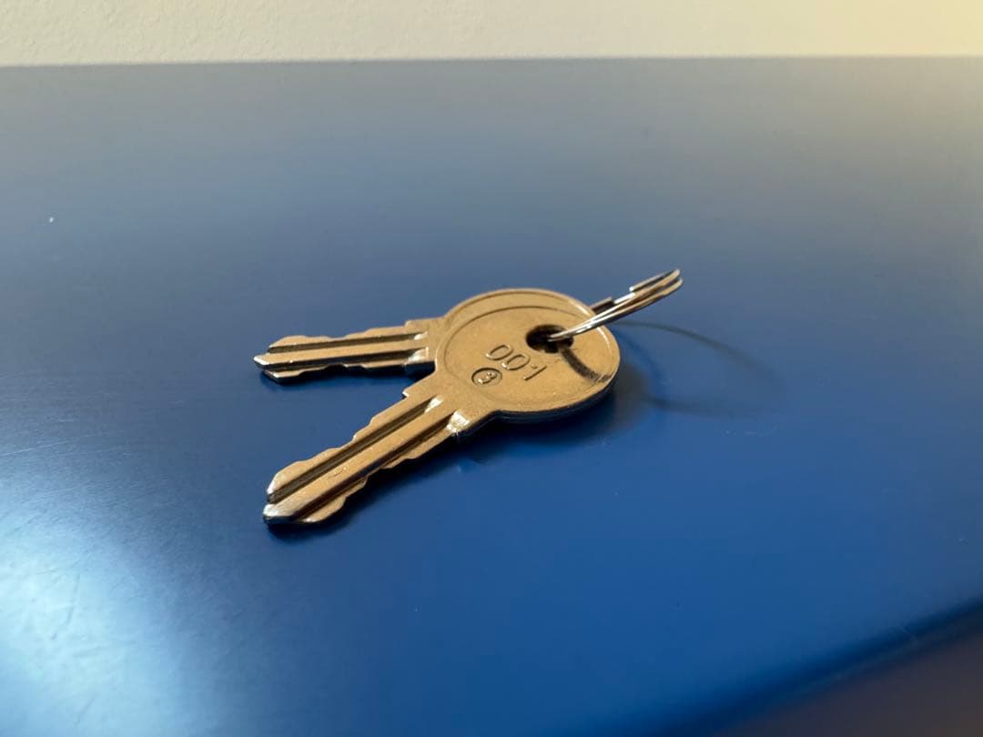 廃盤　IKEA PS キャビネット　青　ブルー