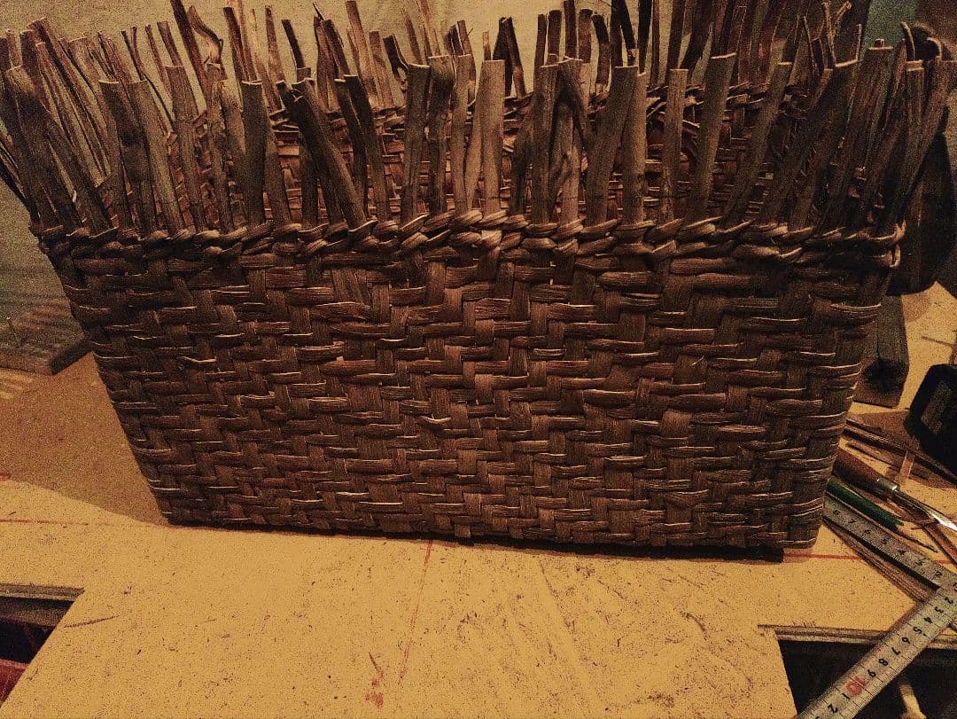 たけさくさま専用。信州安曇野の山葡萄かごバック。里山手仕事