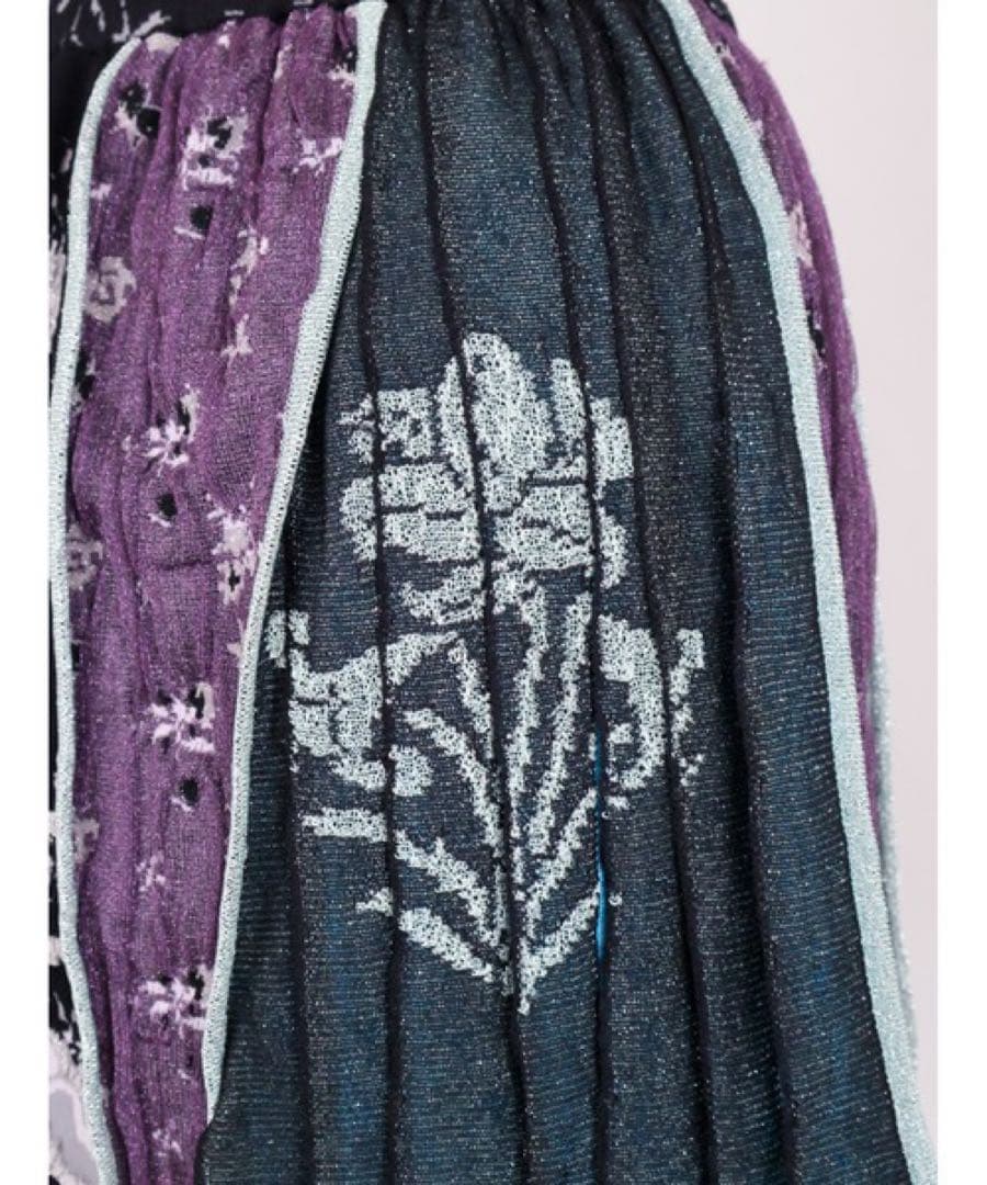 rurumu:/ルルムウ/collage jacquard mini skirt