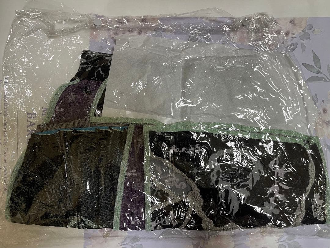 rurumu:/ルルムウ/collage jacquard mini skirt