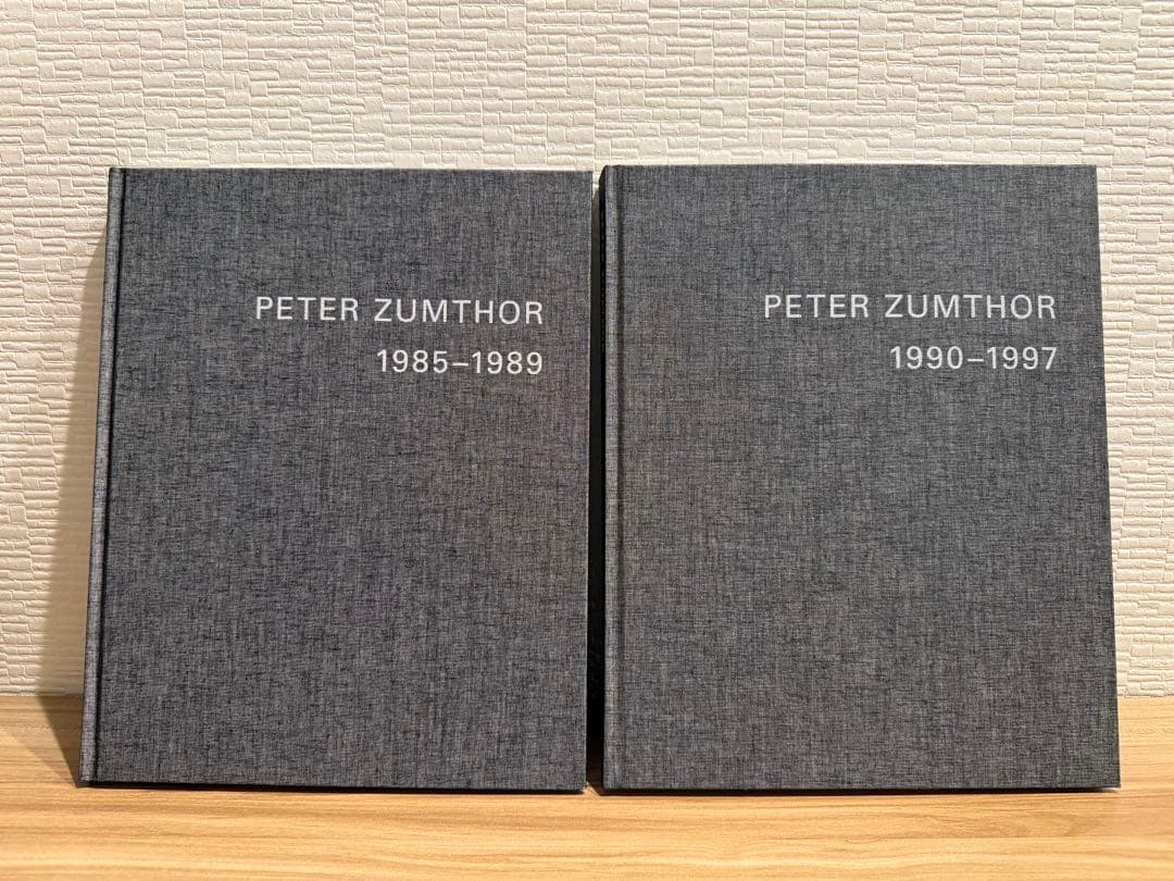Peter Zumthor 1985-2013 :5巻全集 ピーター・ズントー