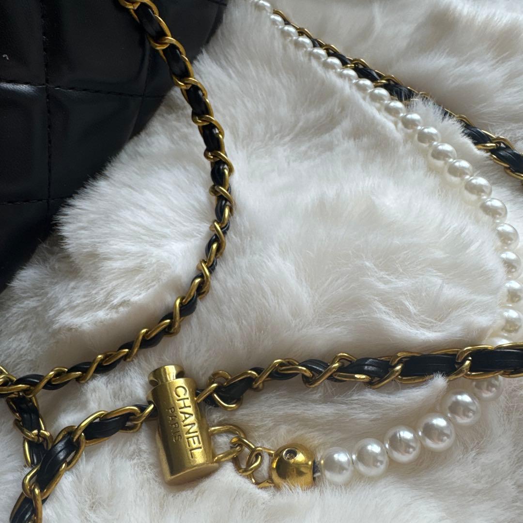 Chanel ノベルティブラック キルティング