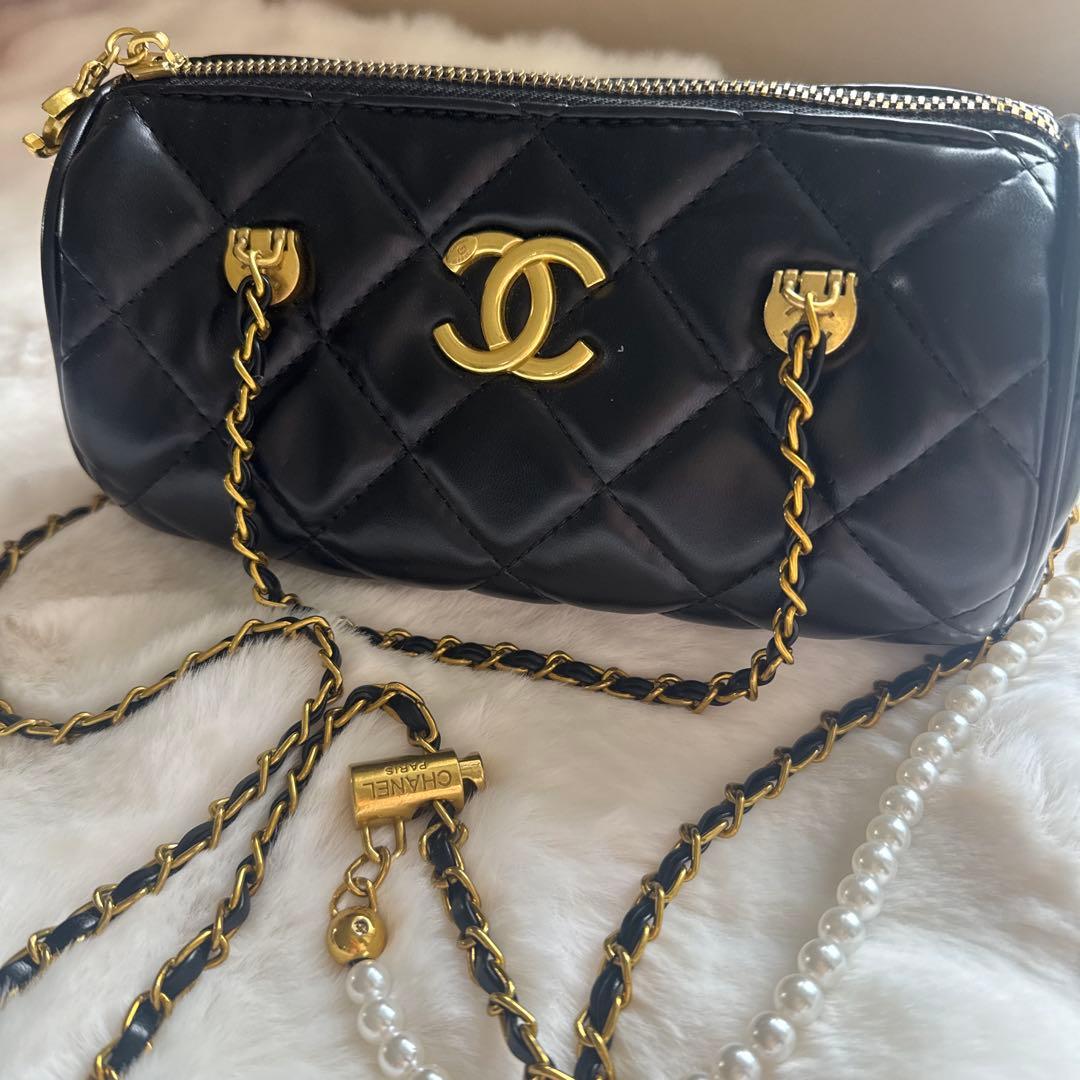 Chanel ノベルティブラック キルティング