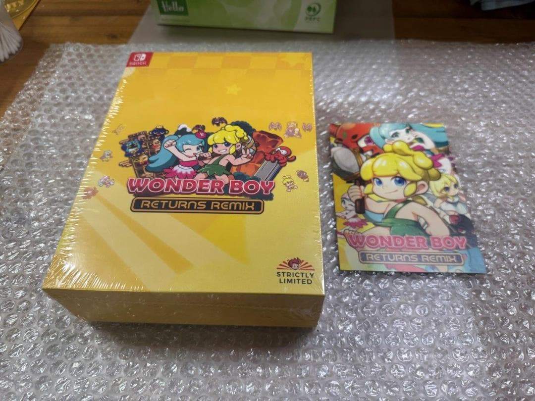 SW Wonder Boy Returns Remix 欧州 限定版 新品未開封