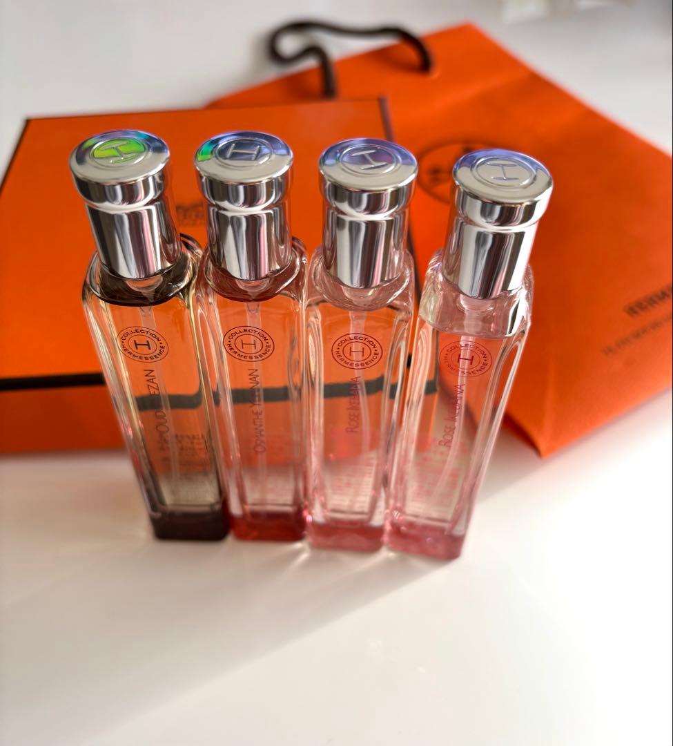 HERMES オードトワレ 4本セット ギフトボックス