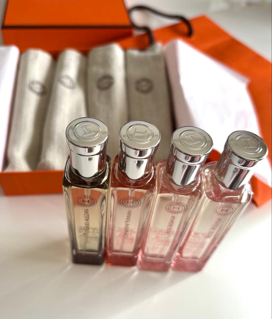 HERMES オードトワレ 4本セット ギフトボックス