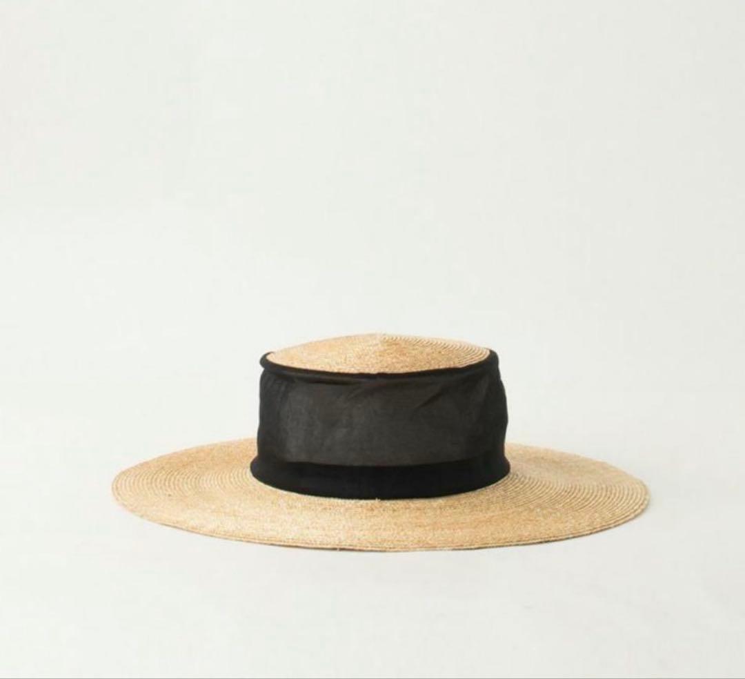 夏の帽子Sheer ブラック / tocit トチエット