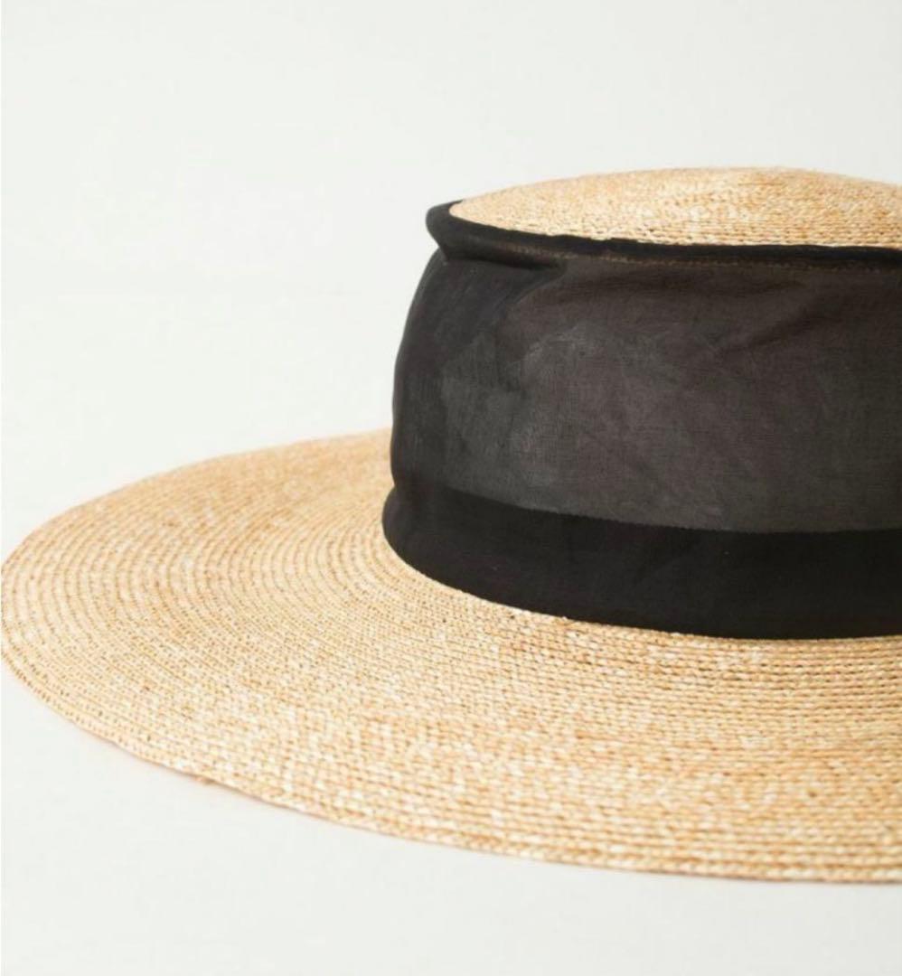 夏の帽子Sheer ブラック / tocit トチエット