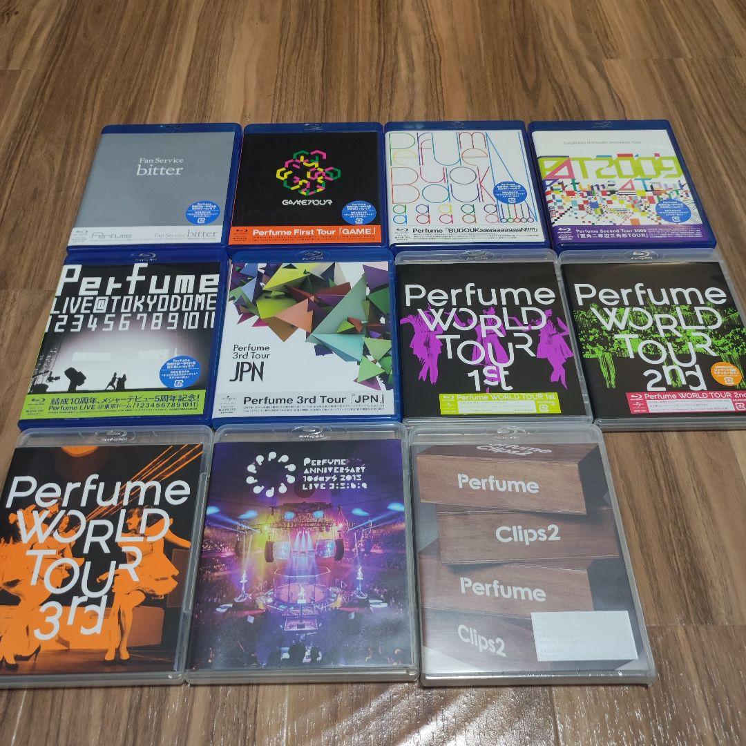 Perfume LIVE DVD&BD 詰め合わせセット　※未開封品有り