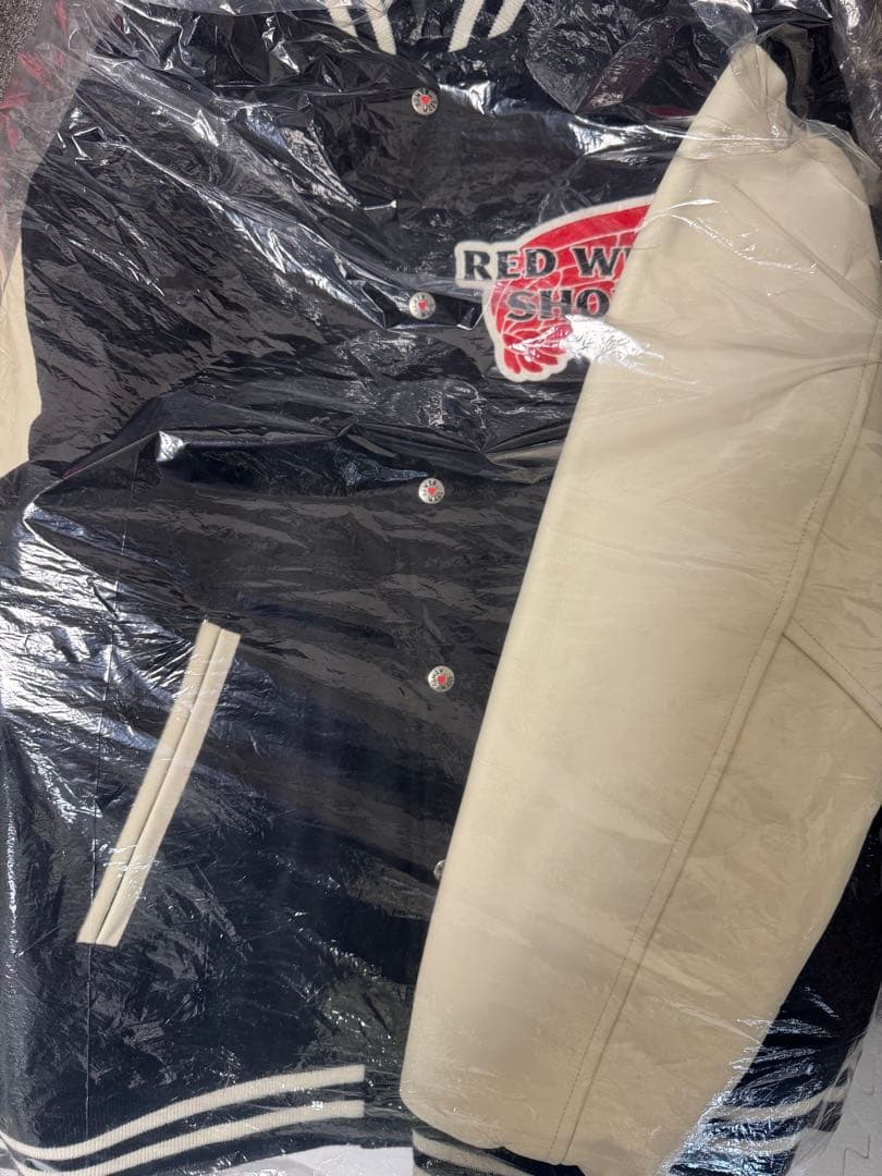 ジャケット・アウター HUMAN MADE x RED WING VarsityJacketBlack