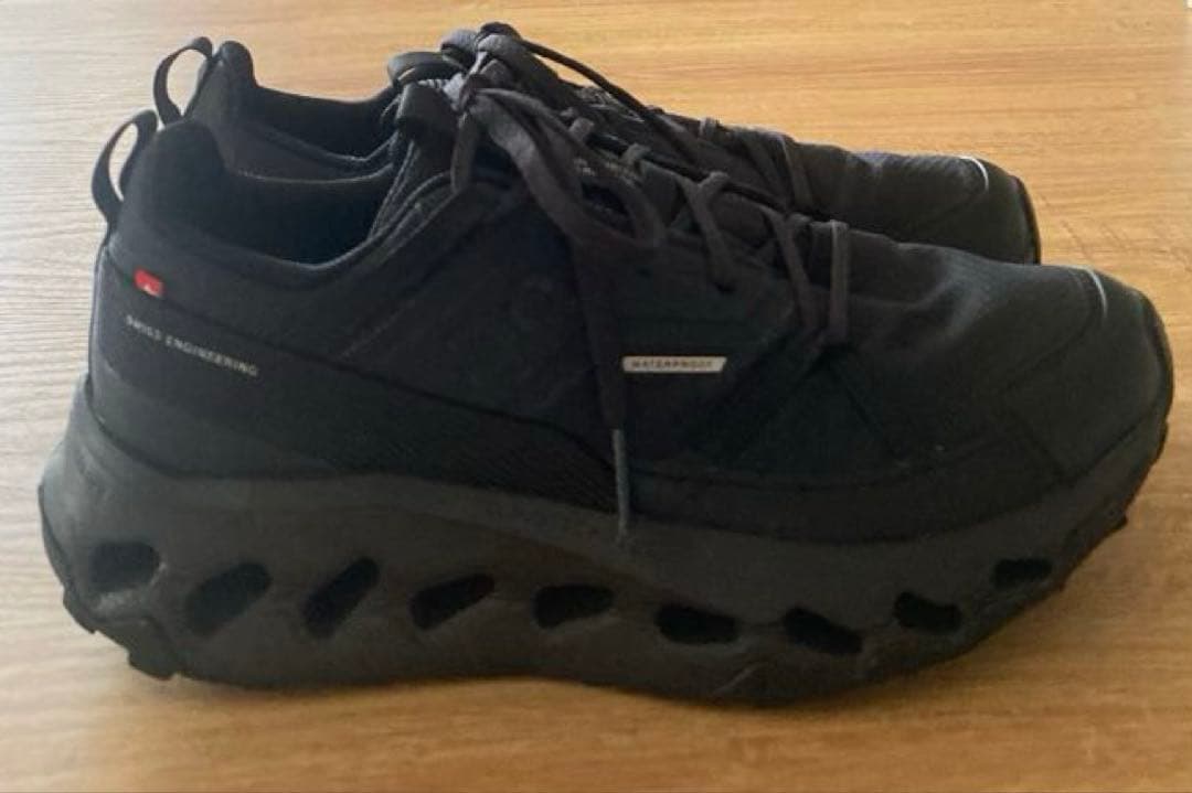 on cloud horizon スニーカー 23 黒