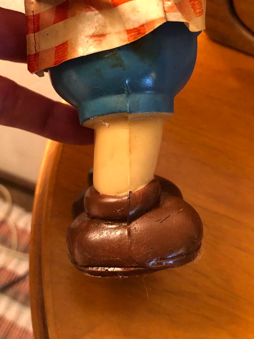 ビンテージ レトロ　ミッキーマウス　ドナルドダック　ウォルトディズニー　ソフビ