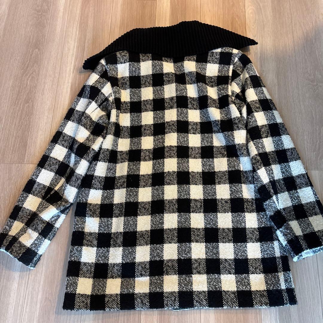 agnès b. チェック柄アウター サイズ2（9号）⭐︎アニエスベー