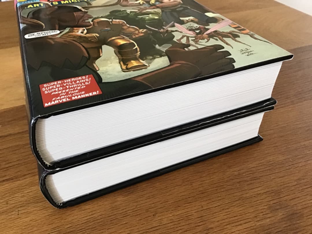 再値下げ❗️アベンジャーズ omnibus vol.1&2 ハードカバー　アメコミ