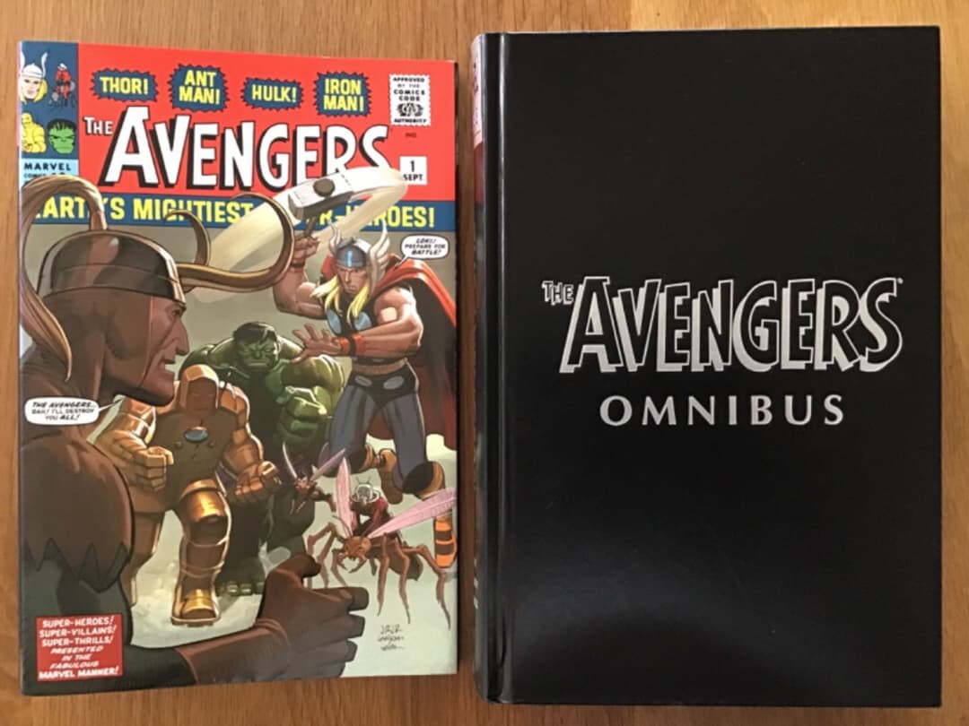 再値下げ❗️アベンジャーズ omnibus vol.1&2 ハードカバー　アメコミ